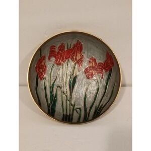 Vintage Messing‎ Enameled Bowl Home Decor Small Brass Decorative Bowl